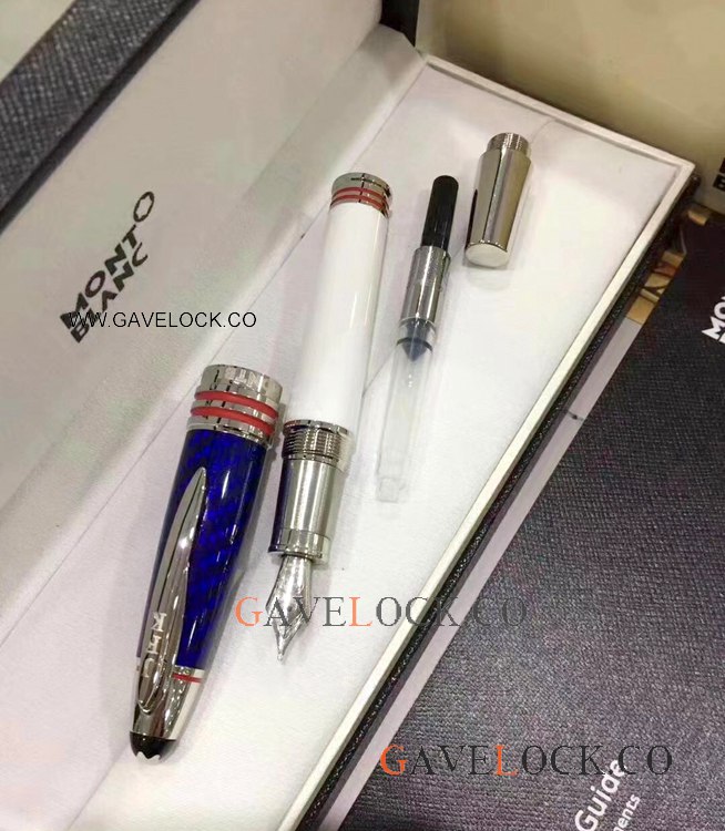 Copy Mont blanc JFK Fountain Pen 1917 Best Quality